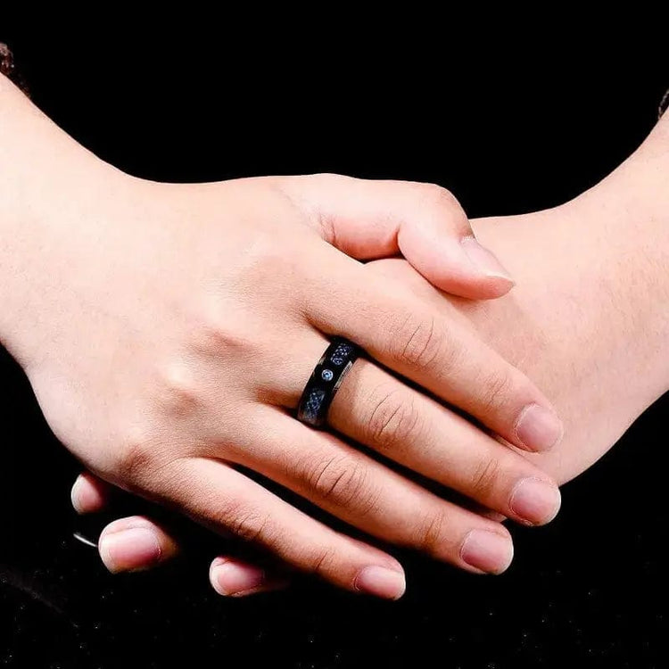 Anillo Jarl 'valhalla azure' en tungsteno Anillo Jarl 'valhalla azure' en tungsteno
