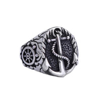 Anillo Vikingo Ancla Drakkar Anillo Vikingo Ancla Drakkar