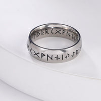 Anillo vikingo \"Anillo de la saga rúnica Anillo vikingo \"Anillo de la saga rúnica