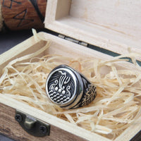 Anillo Vikingo \"Anillo de Jormungandr: El Eterno Drakkar\". Anillo Vikingo \"Anillo de Jormungandr: El Eterno Drakkar\".