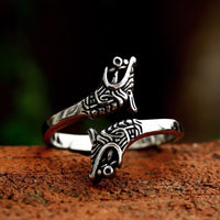 Anillo vikingo \"Anillo de la Hermandad del Lobo Anillo vikingo \"Anillo de la Hermandad del Lobo