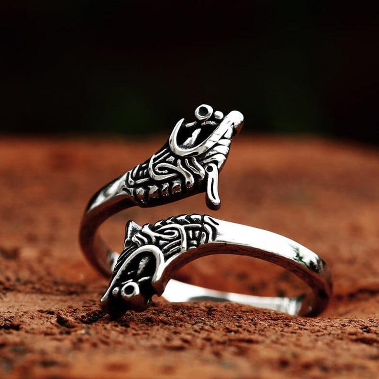 Anillo vikingo \"Anillo de la Hermandad del Lobo Anillo vikingo \"Anillo de la Hermandad del Lobo