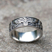 Anillo vikingo \"Anillo Alas de Odín Anillo vikingo \"Anillo Alas de Odín