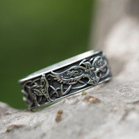 Anillo vikingo \"Anillo Alas de Odín Anillo vikingo \"Anillo Alas de Odín