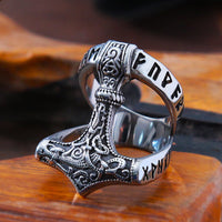 Anillo vikingo \"Círculo de Mjölnir Anillo vikingo \"Círculo de Mjölnir