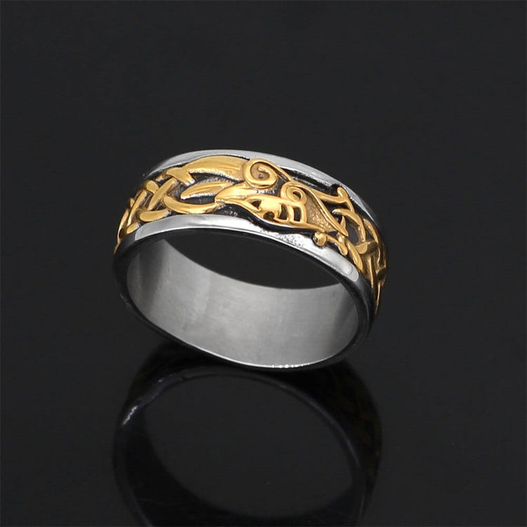 Anillo vikingo - La edad de oro de Jörmungandr Anillo vikingo - La edad de oro de Jörmungandr