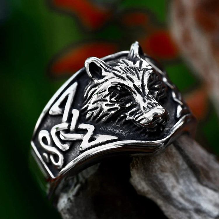 Fenrir el Terror anillo vikingo Fenrir el Terror anillo vikingo