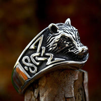 Fenrir el Terror anillo vikingo Fenrir el Terror anillo vikingo