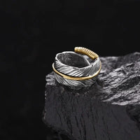 Anillo vikingo - Les Ailes de Huginn et Muninn Anillo vikingo - Les Ailes de Huginn et Muninn