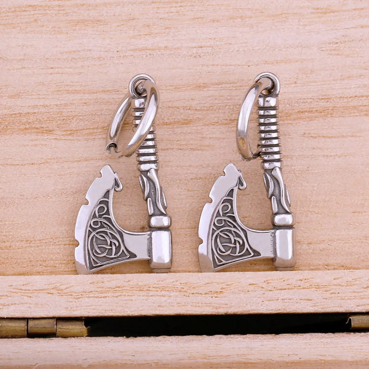 Pendientes hacha Ragnar Pendientes hacha Ragnar