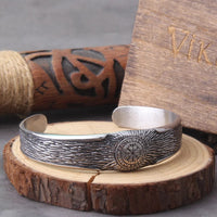 Pulsera vikinga brújula Vegvisir Pulsera vikinga brújula Vegvisir