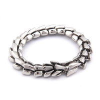 Pulsera Vikingo Plata de Ley 925 - Le Splendide Ouroboros Pulsera Vikingo Plata de Ley 925 - Le Splendide Ouroboros