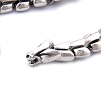 Pulsera Vikingo Plata de Ley 925 - Le Splendide Ouroboros Pulsera Vikingo Plata de Ley 925 - Le Splendide Ouroboros