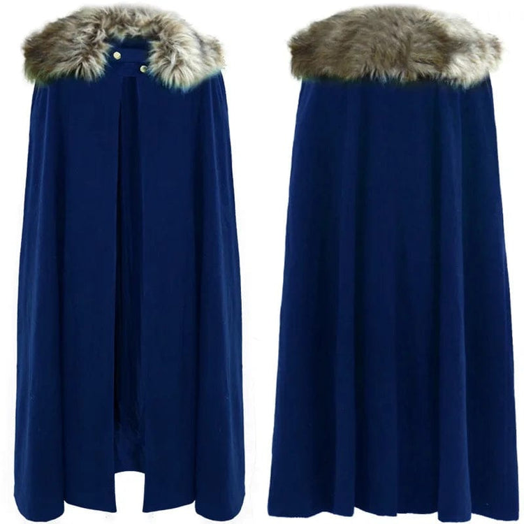 Capa vikinga con piel Capa vikinga con piel