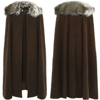 Capa vikinga con piel Capa vikinga con piel