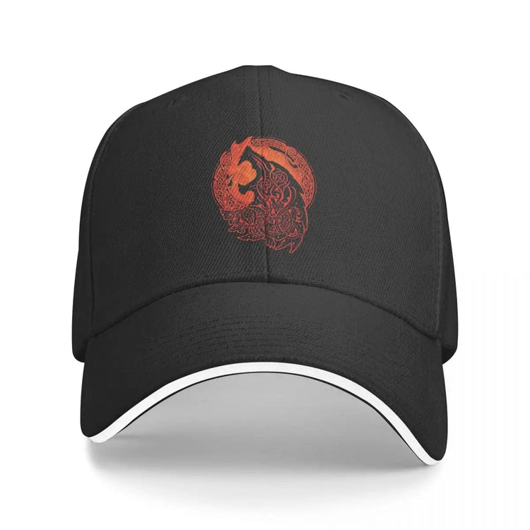 Gorro vikingo \"Fenrir aullador Gorro vikingo \"Fenrir aullador