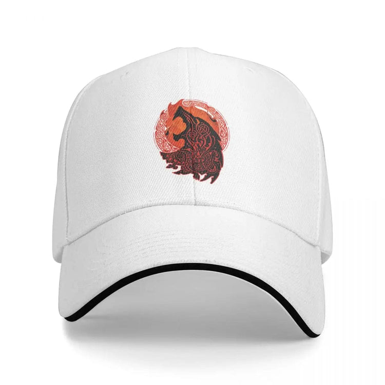 Gorro vikingo \"Fenrir aullador Gorro vikingo \"Fenrir aullador