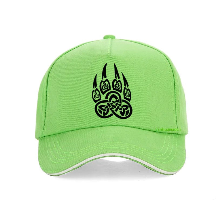 Gorro con pata de oso vikingo Gorro con pata de oso vikingo