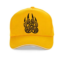 Gorro con pata de oso vikingo Gorro con pata de oso vikingo