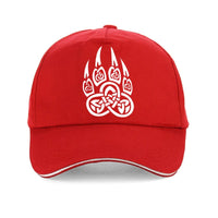 Gorro con pata de oso vikingo Gorro con pata de oso vikingo