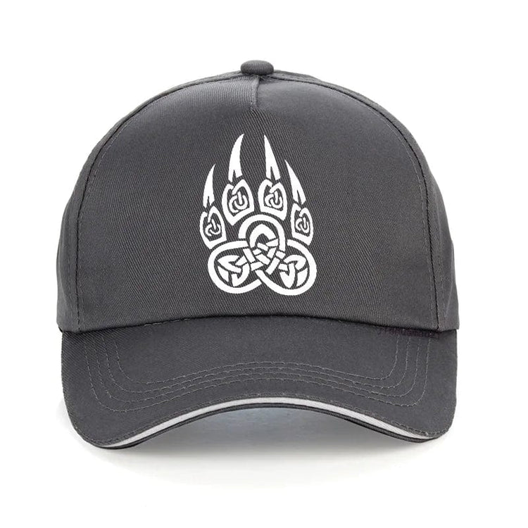 Gorro con pata de oso vikingo Gorro con pata de oso vikingo
