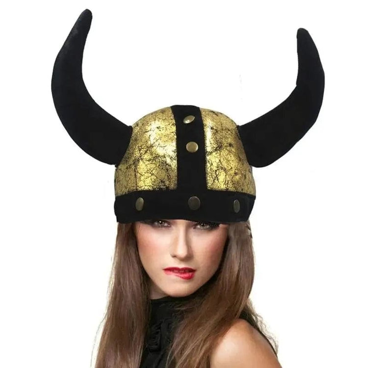 Sombreros vikingos de felpa Sombreros vikingos de felpa