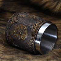 Taza vikinga \"Tankard of the Valkyrie Wings Taza vikinga \"Tankard of the Valkyrie Wings