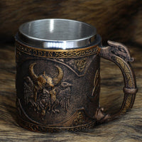 Jarra vikinga de los ojos de Odín Jarra vikinga de los ojos de Odín