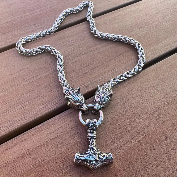 Collar Mjolnir - Protección del lobo Collar Mjolnir - Protección del lobo