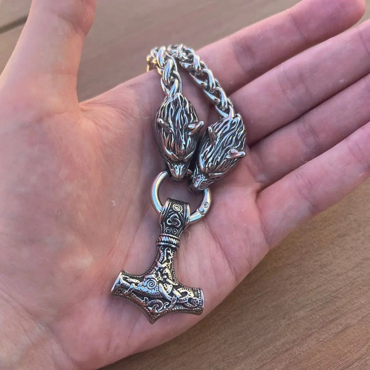 Collar Mjolnir - Protección del lobo Collar Mjolnir - Protección del lobo