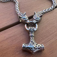 Collar Mjolnir - Protección del lobo Collar Mjolnir - Protección del lobo