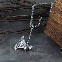 Collar vikingo \"Amuleto de la vía vikinga Collar vikingo \"Amuleto de la vía vikinga