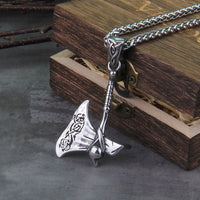 Collar vikingo \"Amuleto de la vía vikinga Collar vikingo \"Amuleto de la vía vikinga