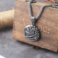 Collar Vikingo \"Fenrir's Fur Shield Necklace Collar Vikingo \"Fenrir's Fur Shield Necklace