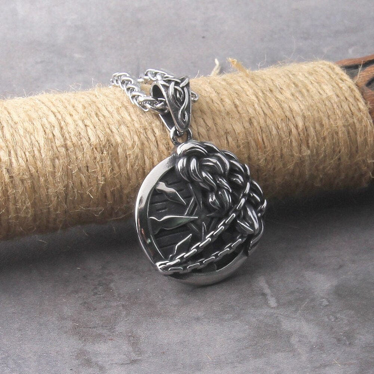 Collar Vikingo \"Fenrir's Fur Shield Necklace Collar Vikingo \"Fenrir's Fur Shield Necklace