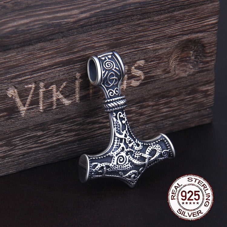 Colgante de plata esterlina 925 - Mjolnir Colgante de plata esterlina 925 - Mjolnir