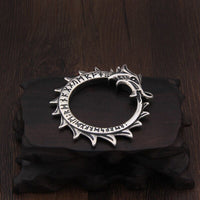 Colgante de plata de ley 925 - Runa Ouroboros Colgante de plata de ley 925 - Runa Ouroboros