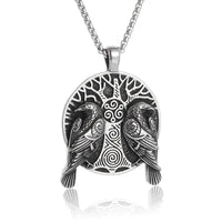 Collar vikingo Hugin et Munin Collar vikingo Hugin et Munin