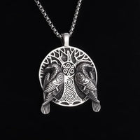 Collar vikingo Hugin et Munin Collar vikingo Hugin et Munin