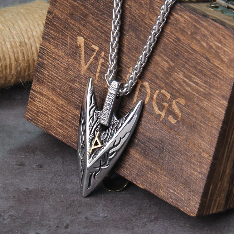 Collar vikingo \"Spear of Destiny: Gungnir Necklace Collar vikingo \"Spear of Destiny: Gungnir Necklace
