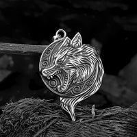 Collar vikingo el rugido del gran Fenrir Collar vikingo el rugido del gran Fenrir