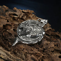 Collar vikingo el rugido del gran Fenrir Collar vikingo el rugido del gran Fenrir