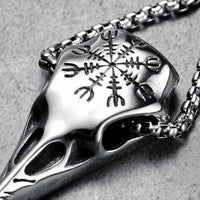 Collar vikingo \"Colgante del Conocimiento de los Mundos Collar vikingo \"Colgante del Conocimiento de los Mundos