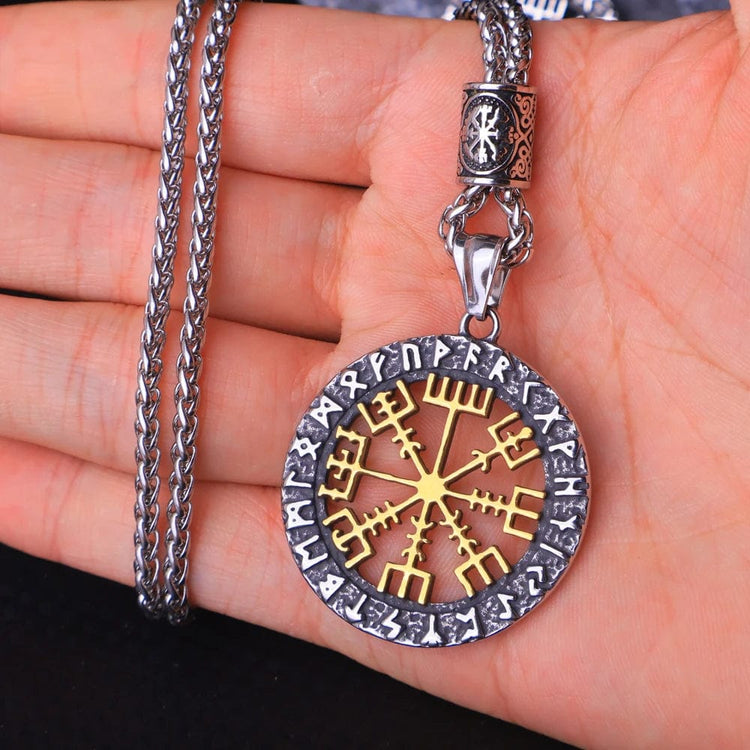 vegvisir collar vikingo \"encuentra tu camino vegvisir collar vikingo \"encuentra tu camino