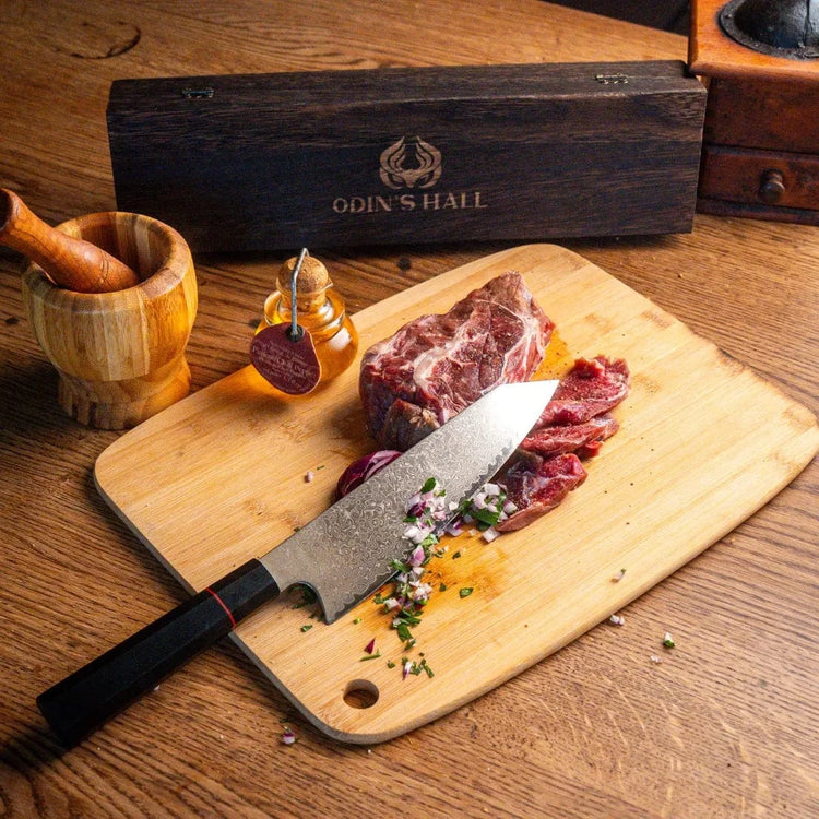 Cuchillo Vikingo Ragnar - Excelencia culinaria y herencia nórdica Cuchillo Vikingo Ragnar - Excelencia culinaria y herencia nórdica