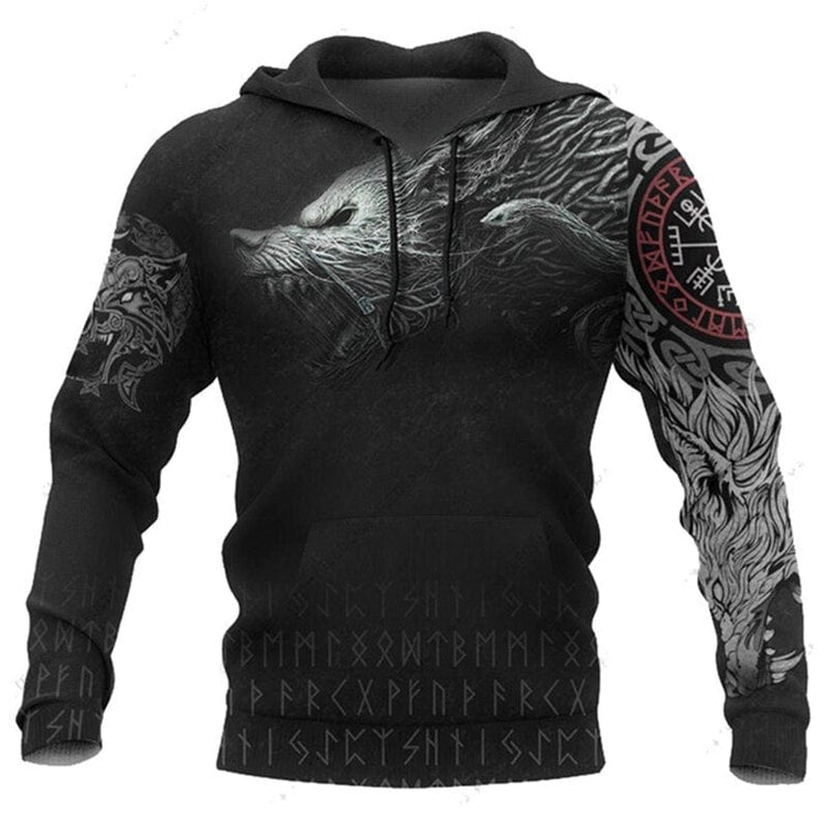 Sudadera con capucha Legendary Wolf Trail Viking Sudadera con capucha Legendary Wolf Trail Viking