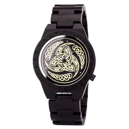 Reloj de madera - La Corne d'Odin Reloj de madera - La Corne d'Odin