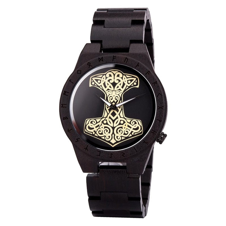 Reloj de madera - Mjolnir Reloj de madera - Mjolnir