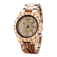 Reloj de madera - Vegvisir Reloj de madera - Vegvisir