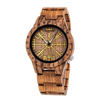 Reloj de madera - Vegvisir Reloj de madera - Vegvisir